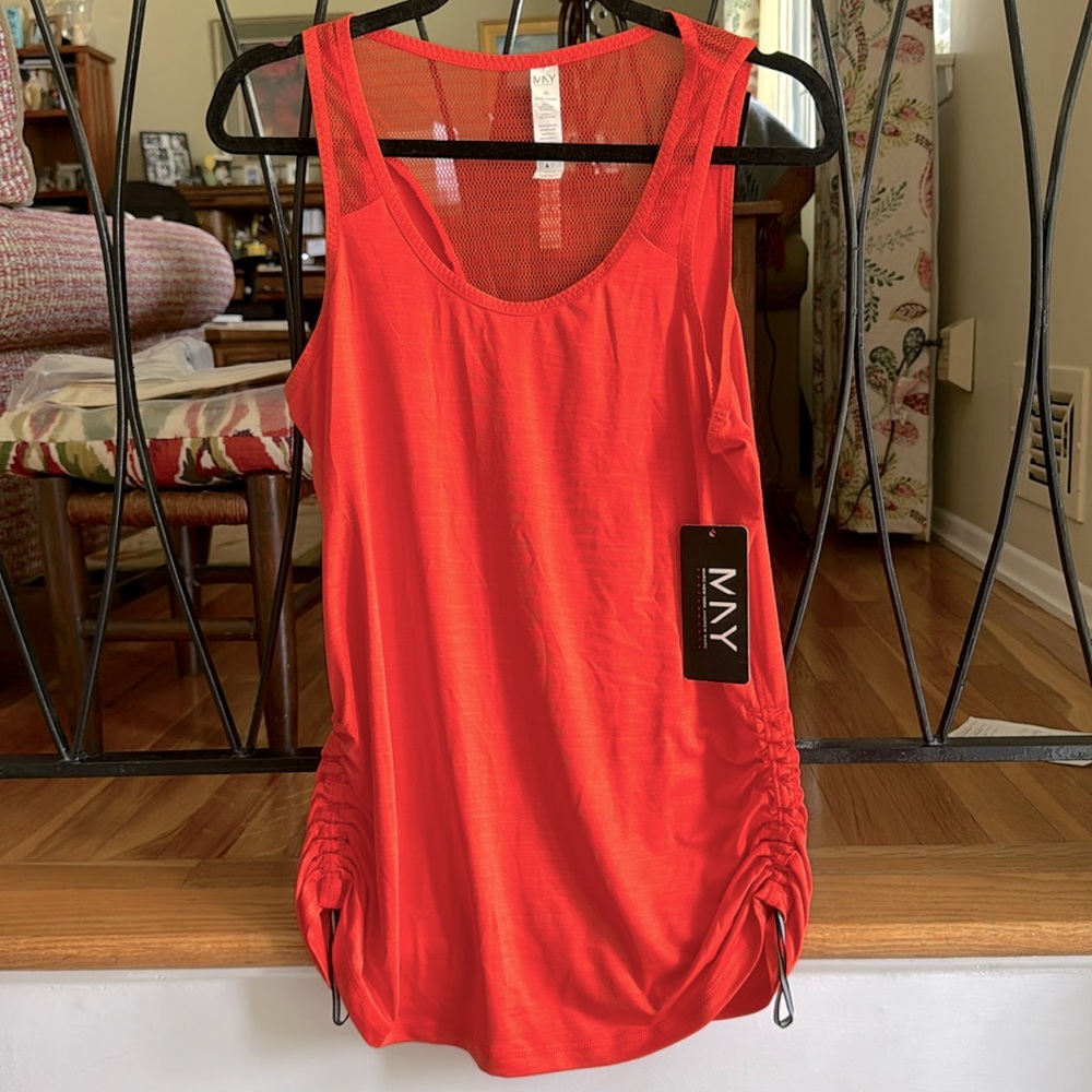 NWT Marc New York XL Orange Performance Top
